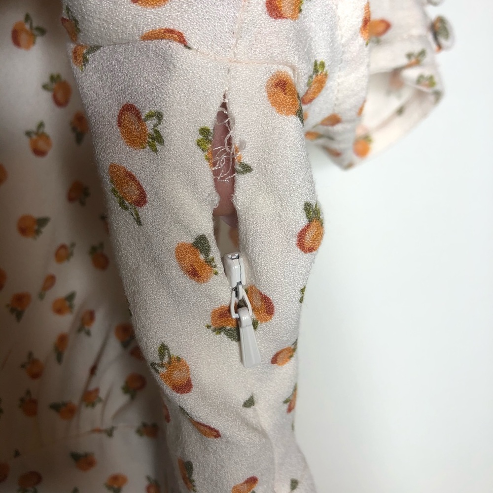 Free People Mia Short Sleeve Jumpsuit Size 8 🍊 - Picture 5 of 7